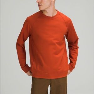 Lululemon city sweat crew US men’s medium colour: Aztec brick